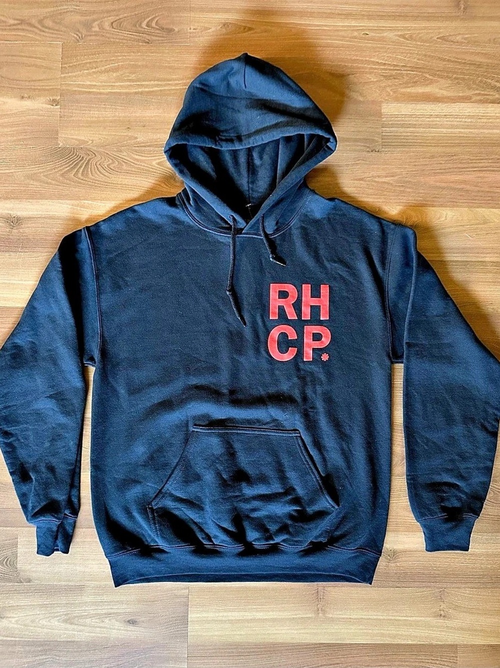 🆕 Red Hot Chili Peppers Classic Octopus  Asterisk Pullover Hoodie Sz Medium
